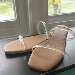 Clear Strap Sandals